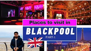 BLACKPOOL ATTRACTIONS TOUR  THE BLACKPOOL TOWER EYE  PLEASURE BEACH  UK NURSE  INDIAN NURSE [upl. by Enaffit]