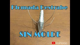 Plomada de destrabe sin molde Como hacer plomada de destrabe [upl. by Ymmas]