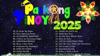 Paskong Pinoy 2025 Medley with Lyrics ❤️ Best Tagalog Christmas Songs ❤️ [upl. by Nnyllaf]