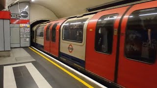 Central line departing Holborn For Epping [upl. by Iaka]