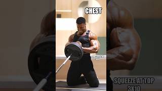 CRAZY Chest Workout 🔥 5 Excercises For a Bigger Chest  Lose Fat  Build Muscle👉🏾 Link in my bio [upl. by Kevina587]