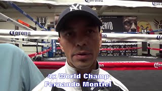 FERNANDO MONTIEL FEELS LOSER OF ORTIZ VS BERTO WILL BE quotRETIRINGquot IN THE BIG STAGE [upl. by Direj]