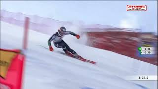 Lucas Braathen 🇳🇴  mens GS Solden 2nd run Oct 23 2022 weareskiing atomic [upl. by Idnyc]