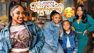 Thanksgiving Vlog 🦃🍽 Spend The Day With Me And My Family ♥️ [upl. by Roanne]