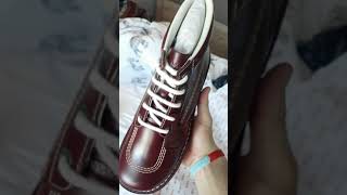 Kickers Hi Kicks Dark Red UNBOXING [upl. by Annairba]