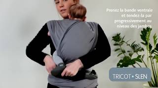 Comment Installer de lécharpe Tricot slen Babylonia  naturioufr [upl. by Alphonsine215]