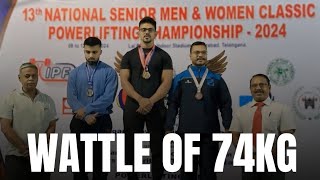 Wattle Of 74Kg  Tanveer Kotwal Vs Aren Joy Fernandes [upl. by Hairam]