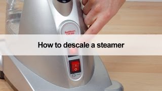 How to descale a steamer [upl. by Enra]