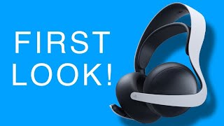 FIRST LOOK Sony at the NEW Pulse Elite Headset [upl. by Irolam]