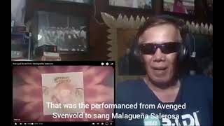 Avenged Sevenfold quotMalagueña Salerosaquot MyReact [upl. by Wunder]