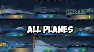 Modern Warplanes All Planes Unlock  Power S Planes [upl. by Melbourne]