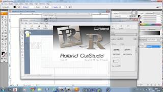 การตัดสติกเกอร์ด้วย ai ผ่าน cutstudio [upl. by Franciskus]