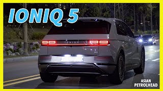 Hyundai IONIQ 5 Review – Let me show you what IONIQ 5 looks like at Night [upl. by Humble535]