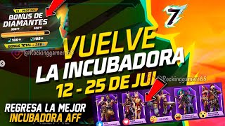 Asi Funciona Nuevo Bonus De Diamantes 7 Aniversario De Free Fire Regresa Incubadoras [upl. by Eirameinna936]