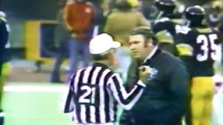 New Footage Immaculate Reception  Catch and End of Game including Referees Phone Call [upl. by Ehling]