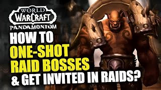 OneShot Raid Bosses amp Get Easily Invited In NmHc Raids In MoP Remix Do This NOW WoW Remix [upl. by Etteniuqna475]