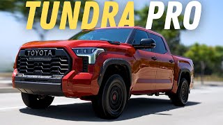 2024 TOYOTA TUNDRA TRD PRO REVIEW IN 5 MINUTES [upl. by Nylrebma]