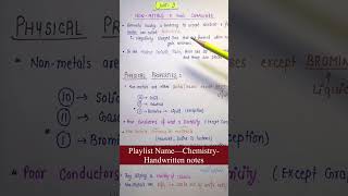 Chemistry  Chapter9 Non Metals amp their Compounds  Lec38 Part1  General Science [upl. by Mccready608]