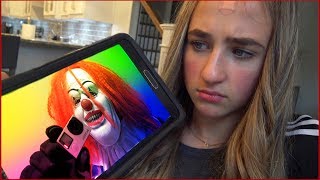 Scary Clown Breaks in our House and Steals Camera Then Sends Videos [upl. by Joy]