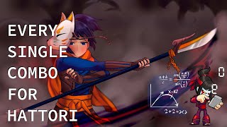 Brawlhalla Guide  Hattori Combo Compilation [upl. by Nyasuh]