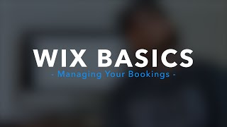 Wix Basics Manage Your Booking Schedule [upl. by Foulk]