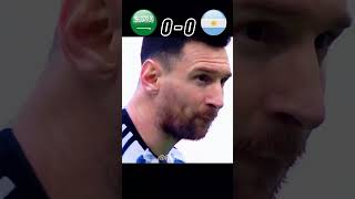 Saudi Arabia VS Argentina 🔥The Match Shocked The World WC 2022 youtubeshorts shorts football [upl. by Nerreg]