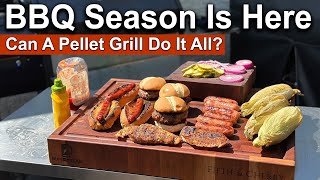 Pellet Grill vs Gas Grill  Can a Pellet Grill Replace a Gas Grill [upl. by Stuart]