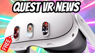 Quest 3 VR News Free Games New Headset LEAKS amp MORE [upl. by Wulfe451]