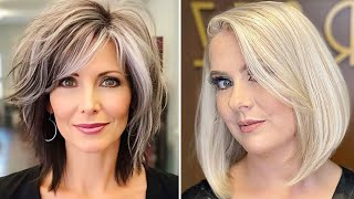 20 Best Bob Haircut Ideas To Try In 2024  Long Bob Haircuts with Layers and Bangs [upl. by Ahsyekal671]