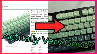 Unboxing Womier MOA Profile Keycaps [upl. by Kciderf815]