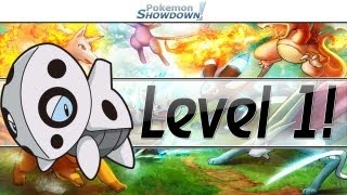 Level 1 Aron Sweep  Pokemon Showdown LIVE 1 [upl. by Zeidman]