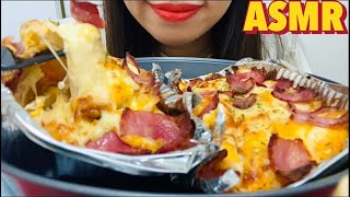 ASMR Cheese Gratin mukbang 치즈그라탕 먹방 [upl. by Newbill687]