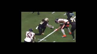 saints vs bears fumbles shorts [upl. by Afnin]