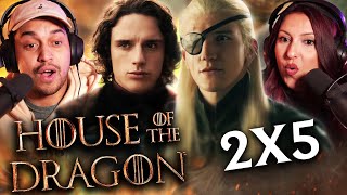 HOUSE OF THE DRAGON SEASON 2 EPISODE 5 REACTION  2X5  REVIEW [upl. by Notnelc]