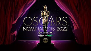 Oscar nominations 2022 Academy announces nominees LIVE  ABC News [upl. by Nahtannoj287]