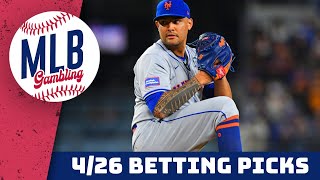 MLB Betting Predictions 42624  MLB Betting Picks [upl. by Etselec]