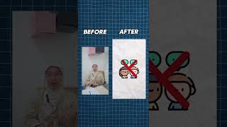 Before after editing talking head video [upl. by Idihsar451]