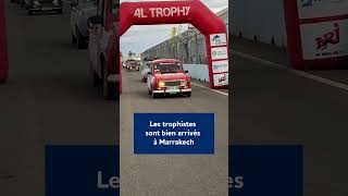 Arrivée du 4L Trophy [upl. by Airotahs]