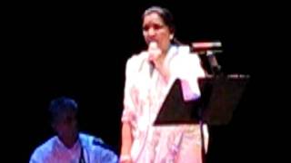 Aaj Jane Ki Zid Na Karo  Asha Bhonsle 93011 at the Paramount in Oakland [upl. by Salocin]