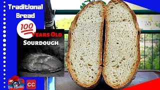 Ikarian Longevity Bread With 100 Years Old Sourdough  Masterclass  DoStathi Ikaria [upl. by Melborn]