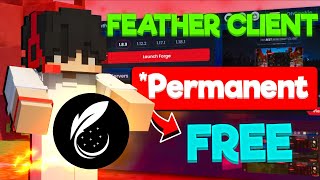 How To Play In Feather Client For FREE Permanent [upl. by Rintoul]