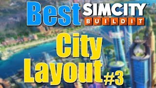 SimCity Buildit  Best City Layout for Beginners 3 How To Boost Population [upl. by Skelton]