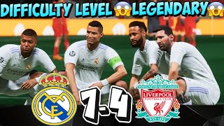 Real Madrid vs Liverpool  Messi Ronaldo Neymar Mbappe All Stars  UCL FINAL All Goals [upl. by Odnavres]