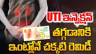 UTI ఇన్ఫెక్షన్ తగ్గడానికి చక్కటి రెమిడీ  Best Home Remedies for Urinary Infection  Health Tips [upl. by Schuh]