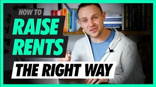 How To Raise Rents THE RIGHT WAY  Real Estate Investing [upl. by Saphra466]