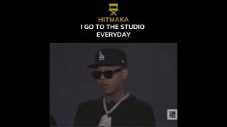 HITMAKA ON GOING TO THE STUDIO EVERYDAY hitmaka [upl. by Neiht]