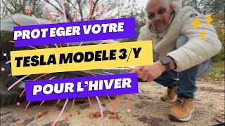 Protéger votre Tesla Modéle 3Y pour lhiver [upl. by Adnawahs101]