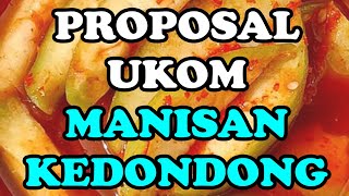 PROPOSAL UKOM MANISAN KEDONDONG [upl. by Gard]