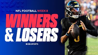 NFL Week 8 Winners amp Losers Commanders pull off MIRACLE Bears SQUANDER late lead amp MORE [upl. by Belen]