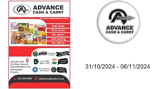 Advance Cash amp Carry specials ZA  31102024  06112024 [upl. by Aerdied431]